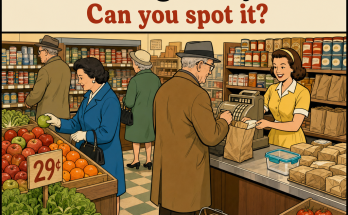 Something Is Wrong in This 1960s Grocery Store: Answer