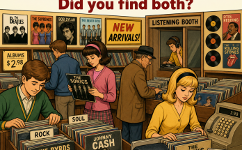 Two Things Are Wrong in This Old Record Store: Answer