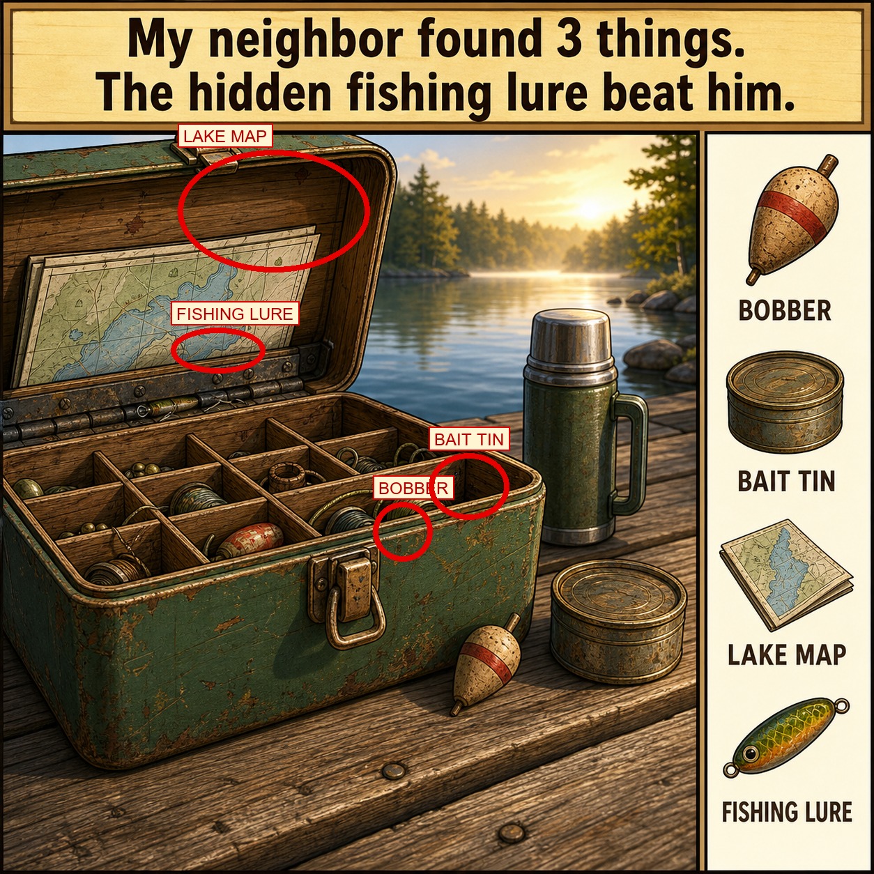 Can You Find the Hidden Fishing Lure? answer image