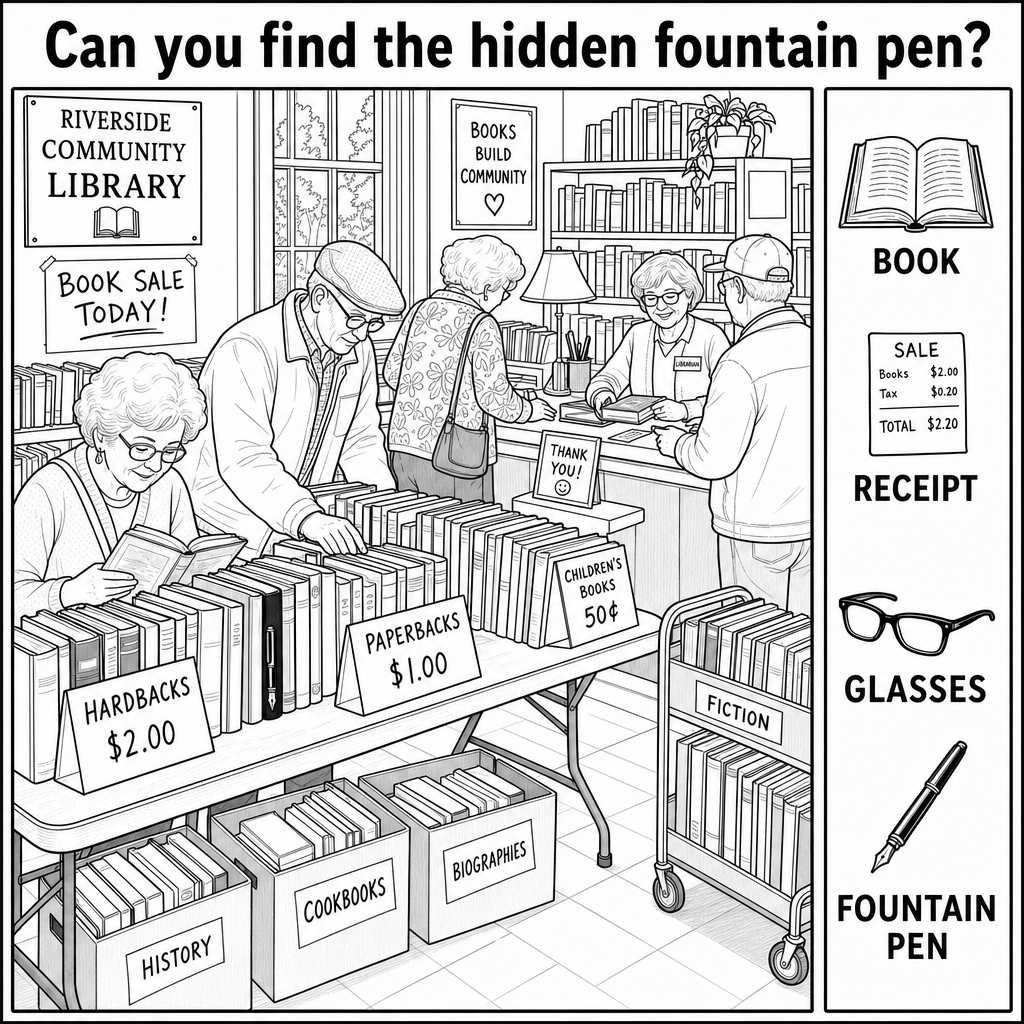 Can You Find the Hidden Fountain Pen?