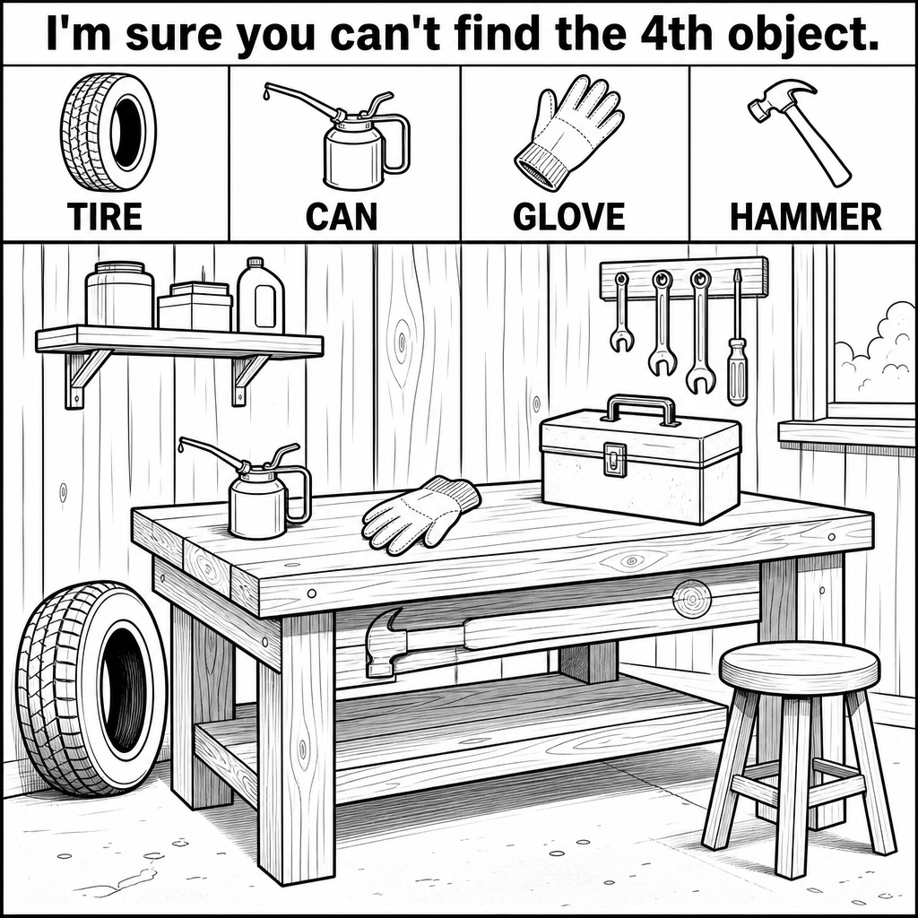 Can You Find the Hidden Hammer?