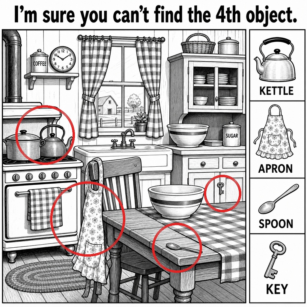 Can You Find the Hidden Key? answer image