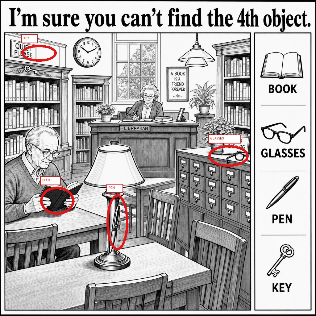 Can You Find the Hidden Key? answer image