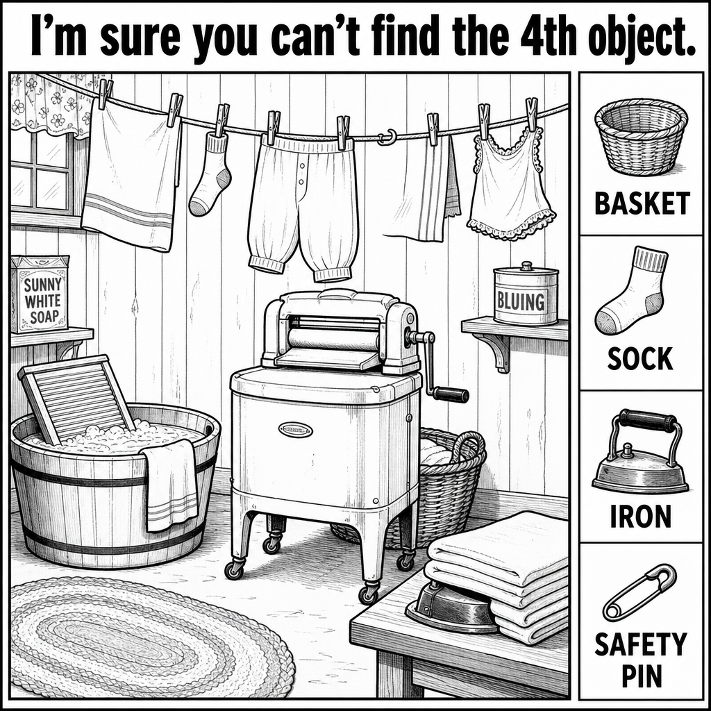 Can You Find the Hidden Safety Pin?