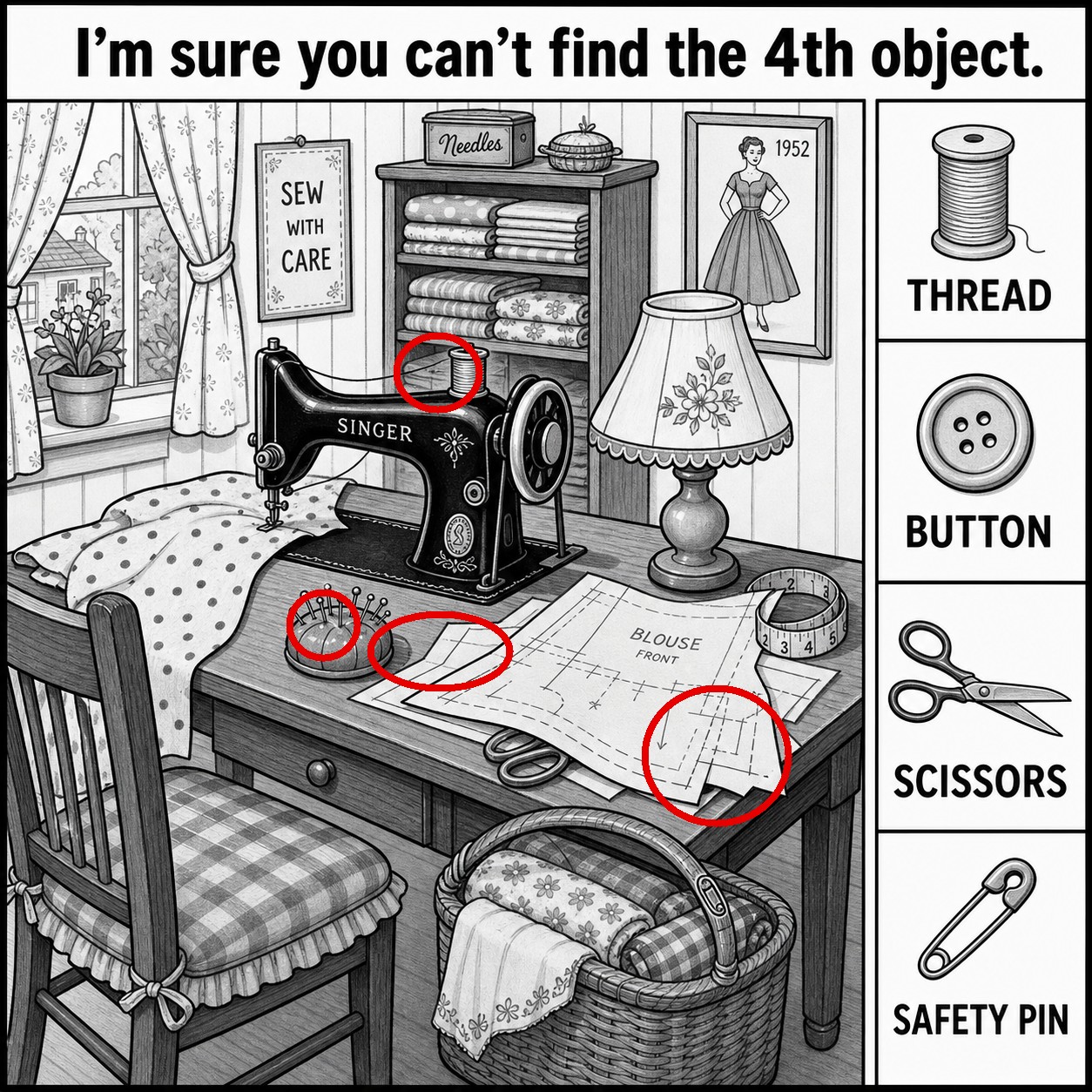 Can You Find the Hidden Safety Pin? answer image