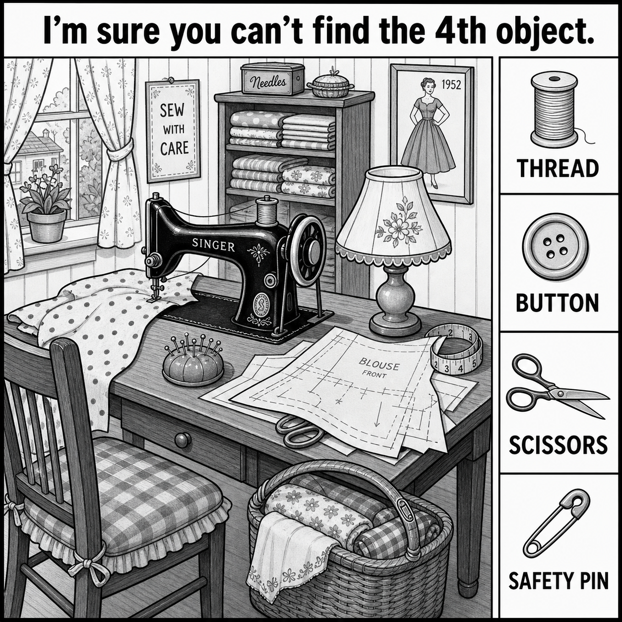 Can You Find the Hidden Safety Pin?