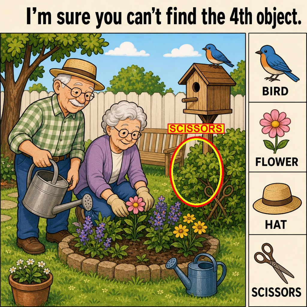 Can You Find the Hidden Scissors? answer image