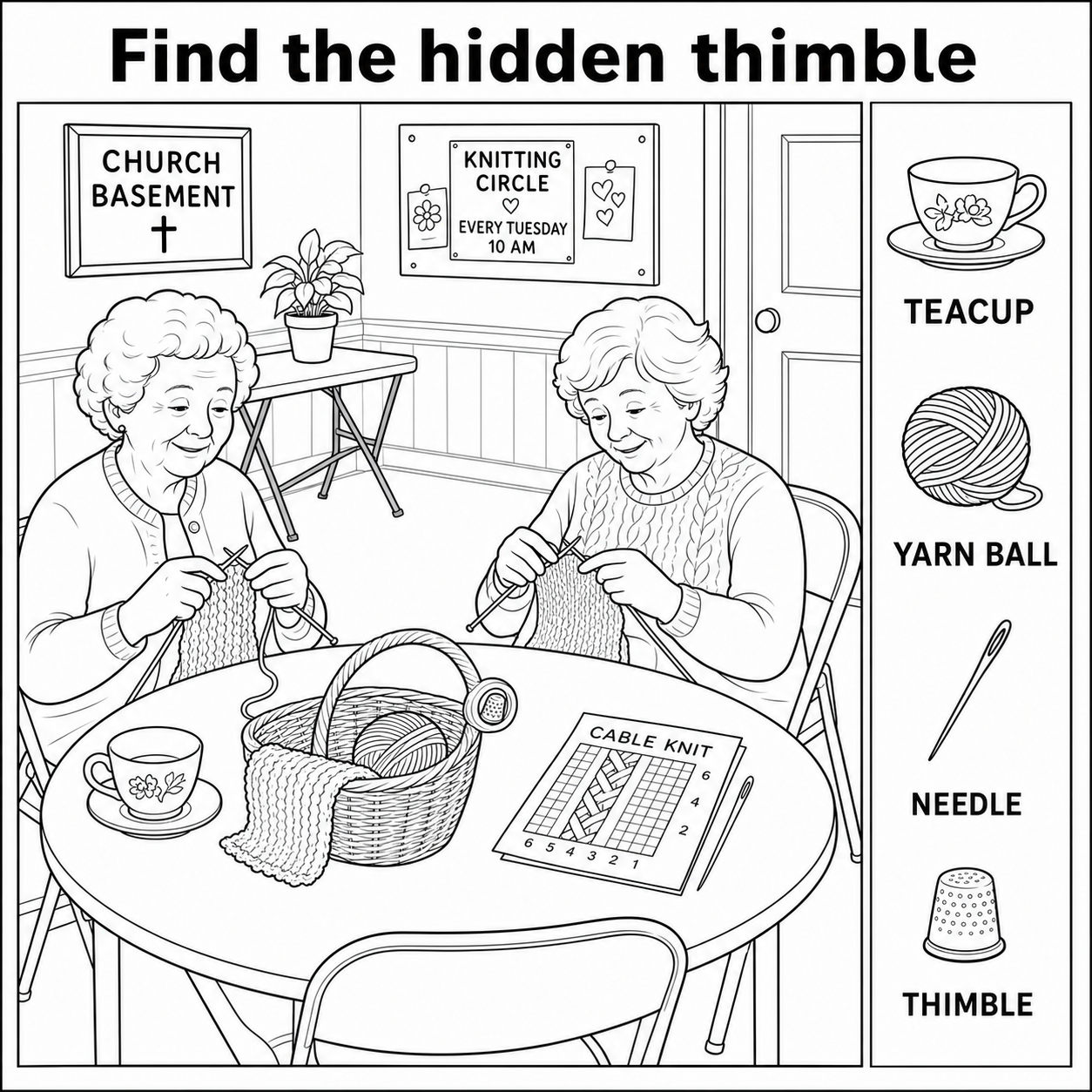 Can You Find the Hidden Thimble?