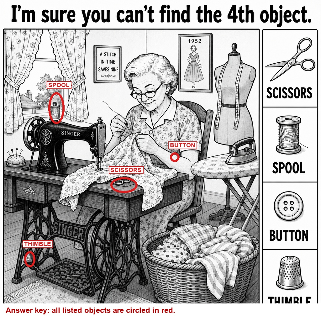 Can You Find the Hidden Thimble? answer image