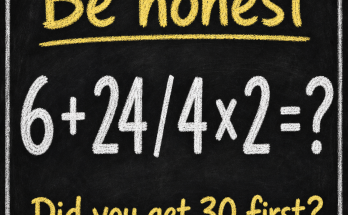 Be Honest: Math Puzzle Answer
