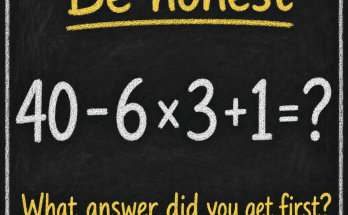 Be Honest: Math Puzzle Answer