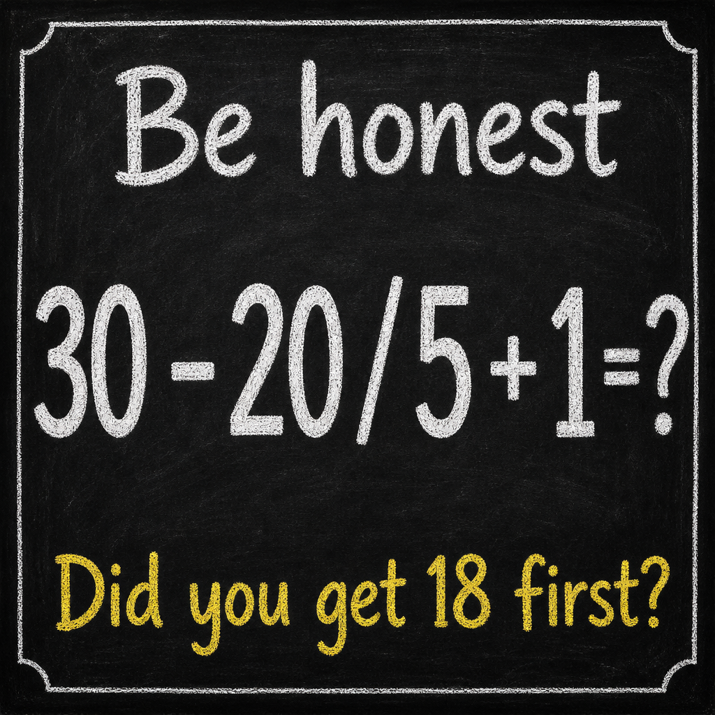 Be Honest: Math Puzzle Answer