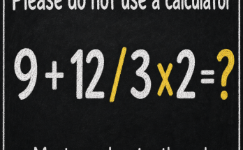 Please Do Not Use a Calculator: Math Puzzle Answer