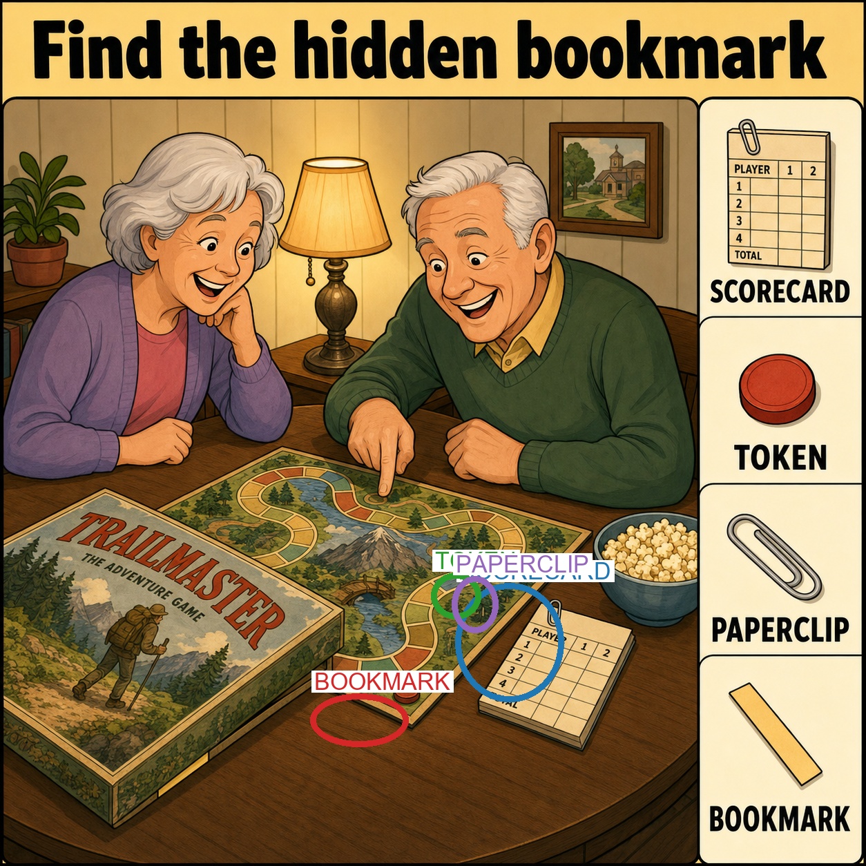 Can You Find the Hidden Bookmark? answer image