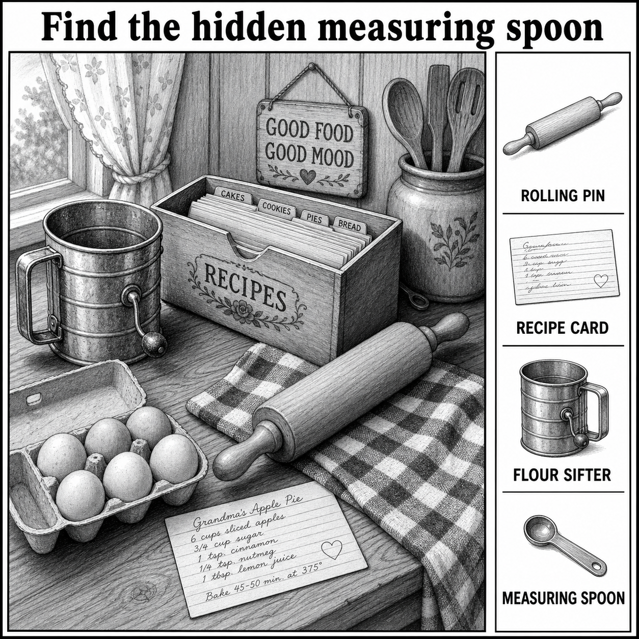 Can You Find the Hidden Measuring Spoon?