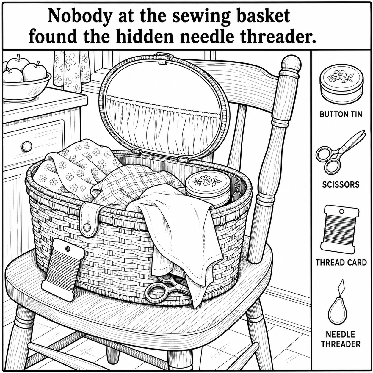 Can You Find the Hidden Needle Threader?