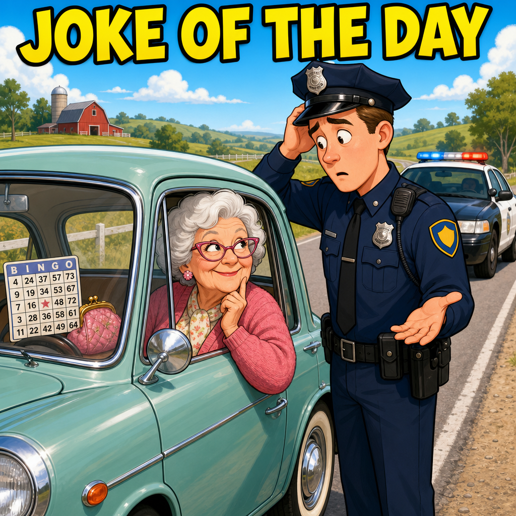 Joke of the Day: The Bingo Driver