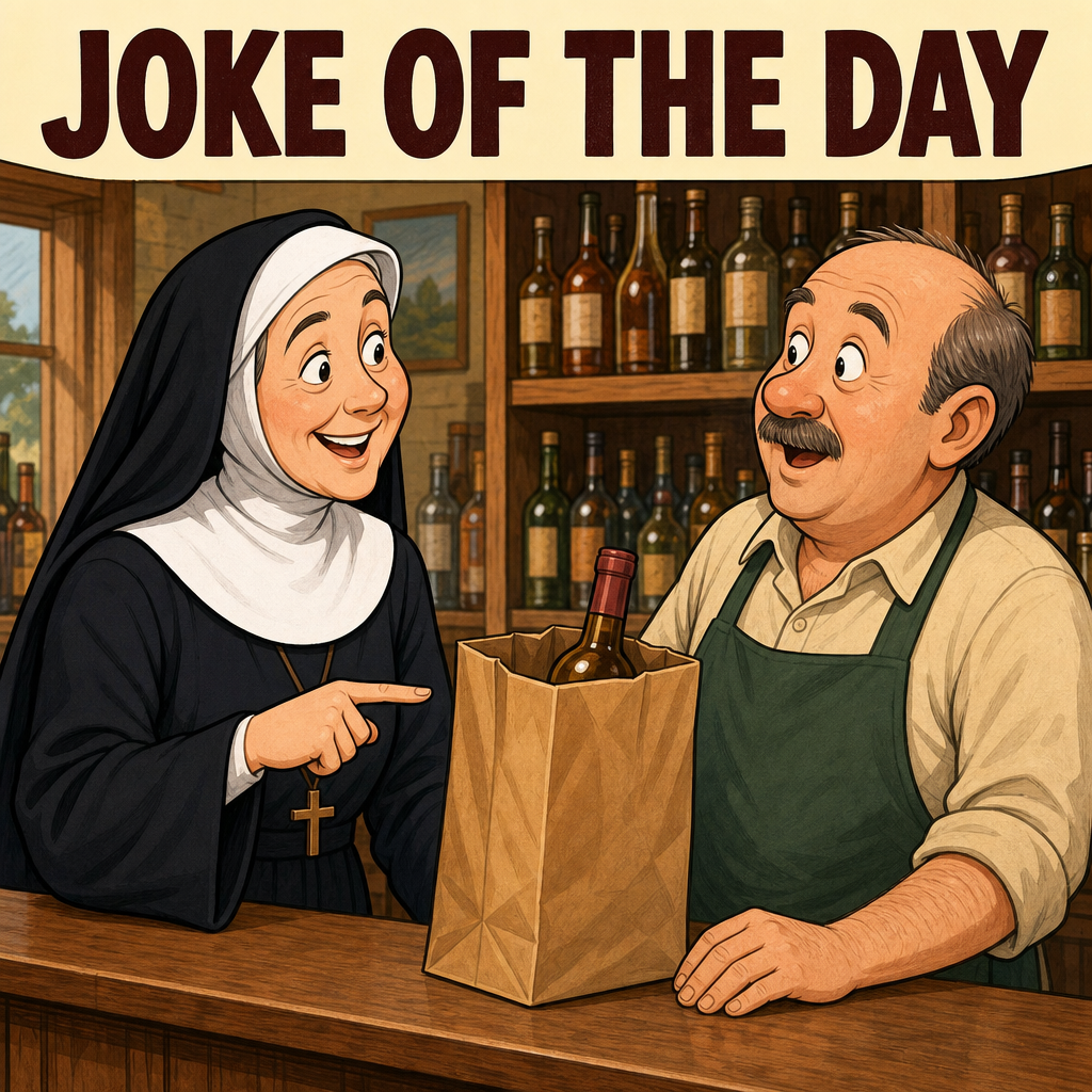 Joke of the Day: The Nun at the Liquor Store