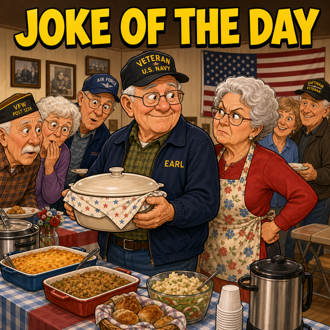 Joke of the Day: The VFW Potluck