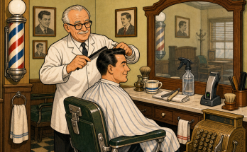 Two Things Are Wrong in This Old Barber Shop: Answer