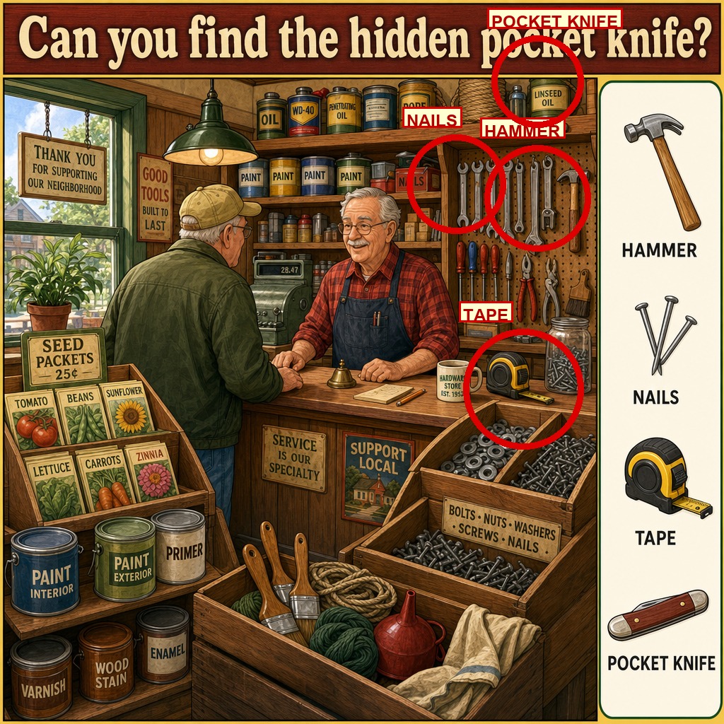 Can You Find the Hidden Pocket Knife? answer image
