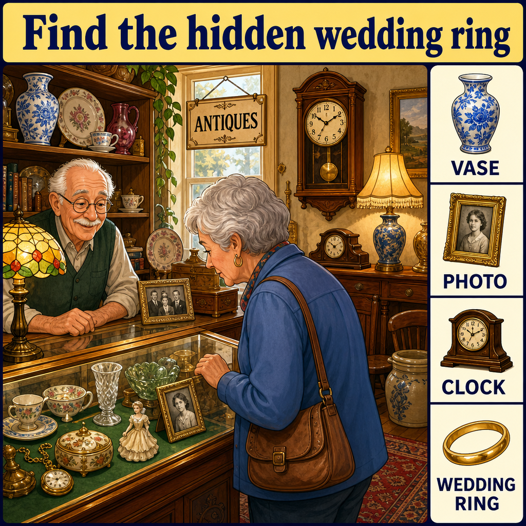 Can You Find the Hidden Wedding Ring?