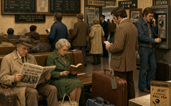 Two Things Are Wrong at This 1970s Train Station: Answer