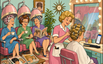 Two Things Are Wrong in This Old Beauty Salon: Answer