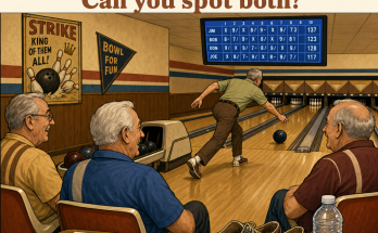 Two Things Are Wrong in This Old Bowling Alley: Answer