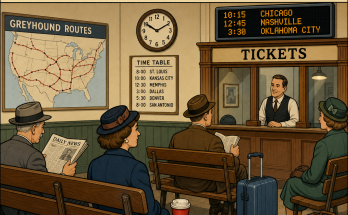 Three Things Are Wrong in This Old Bus Station: Answer