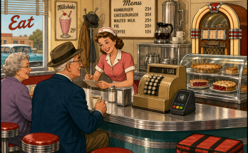 Two Things Are Wrong in This Old Diner: Answer