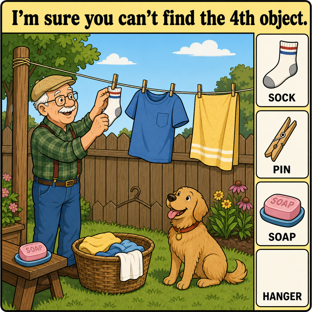 Can You Find the Hidden Hanger?