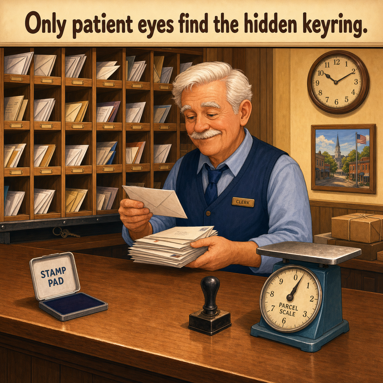 Can You Find the Hidden Keyring?
