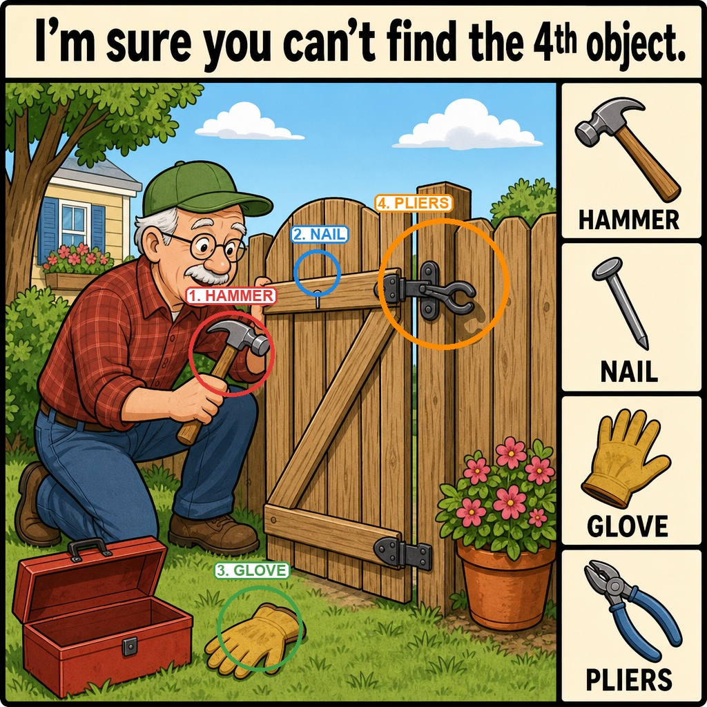 Can You Find the Hidden Pliers? answer image