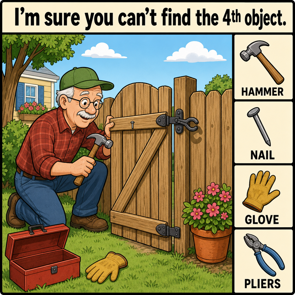 Can You Find the Hidden Pliers?