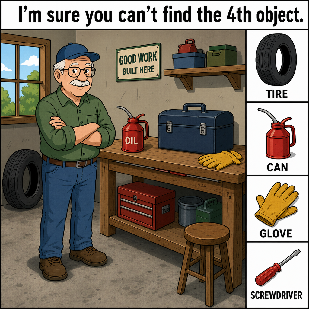Can You Find the Hidden Screwdriver?