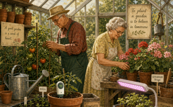 Two Things Are Wrong in This Old Greenhouse: Answer