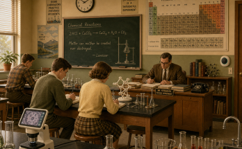 Three Things Are Wrong in This 1960s Science Classroom: Answer