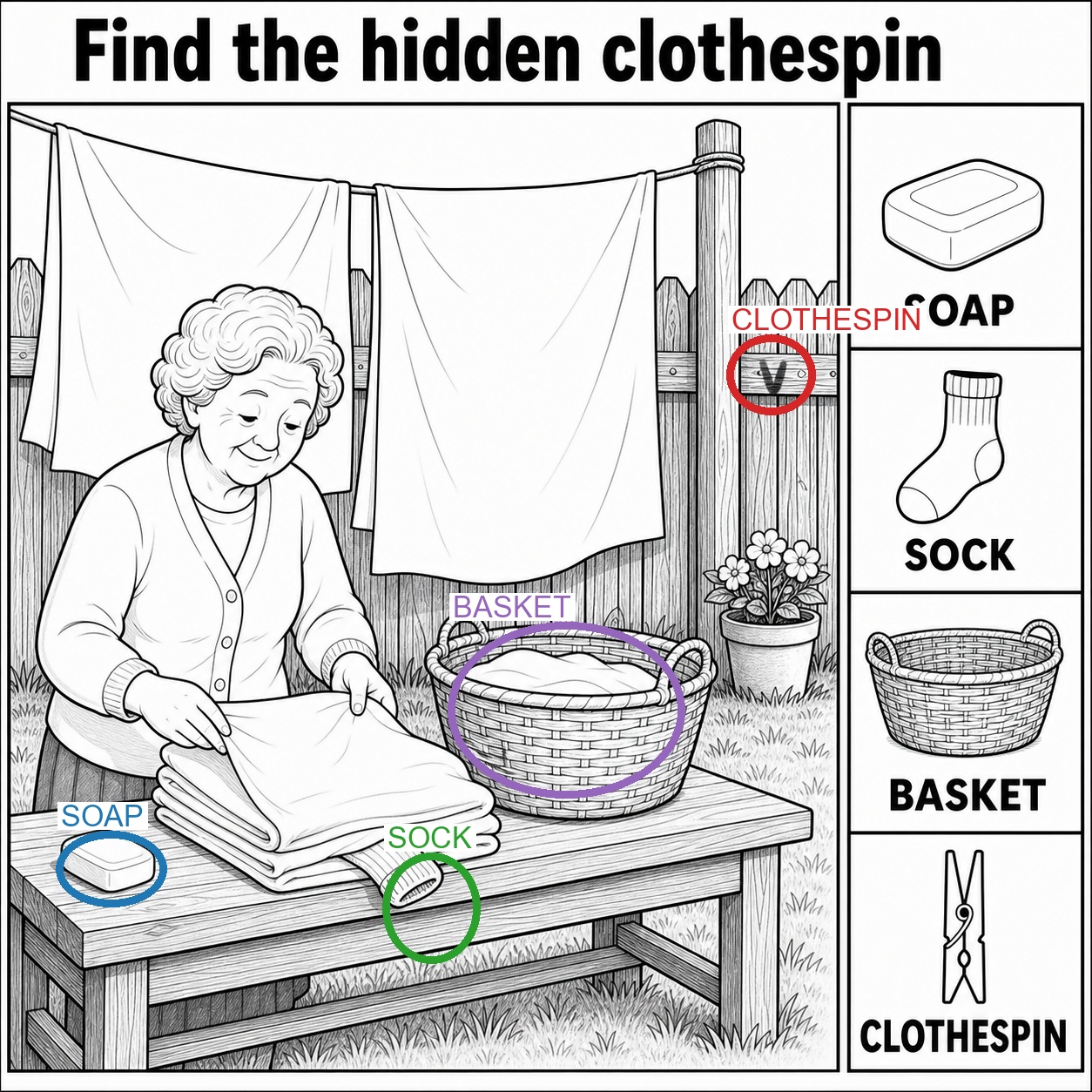 Can You Find the Hidden Clothespin? answer image