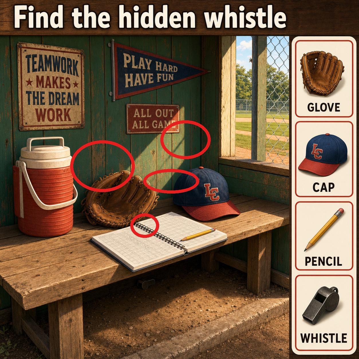 Can You Find the Hidden Whistle? answer image