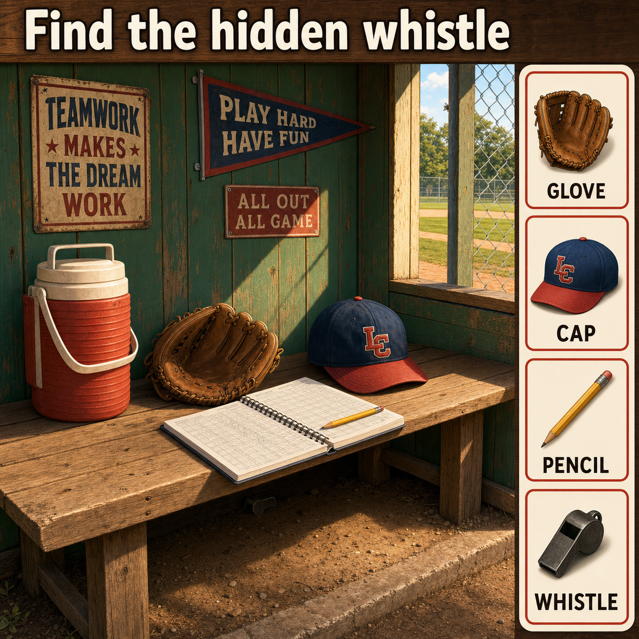 Can You Find the Hidden Whistle?