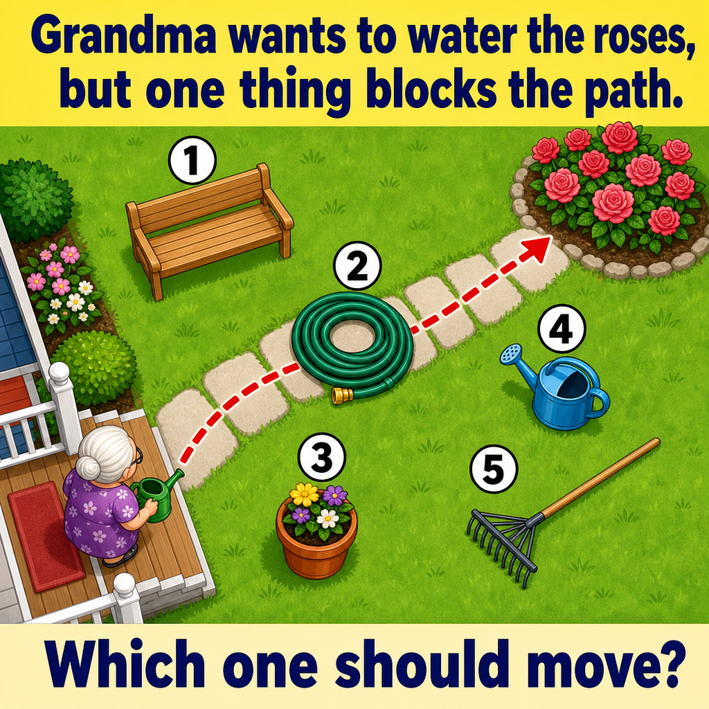 Which Object Should Move? Garden Path Puzzle Answer