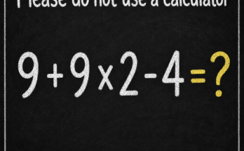 Think Before You Answer: Math Puzzle Solution