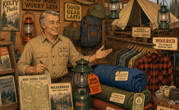 Two Things Are Wrong at This 1970s Camping Store: Answer