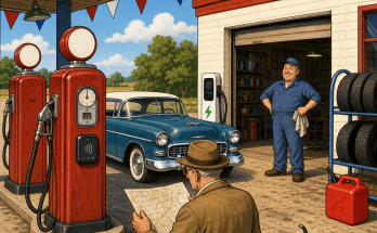 Three Things Are Wrong at This Old Gas Station: Answer