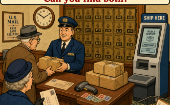Two Things Are Wrong in This Old Post Office: Answer
