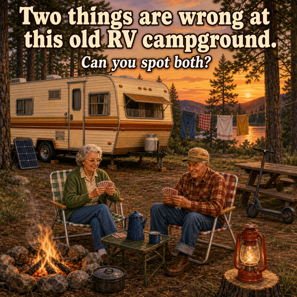 Two Things Are Wrong at This Old RV Campground: Answer