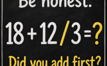 Be Honest: Math Puzzle Answer