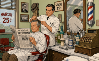 Something Is Wrong in This 1950s Barber Shop: Answer