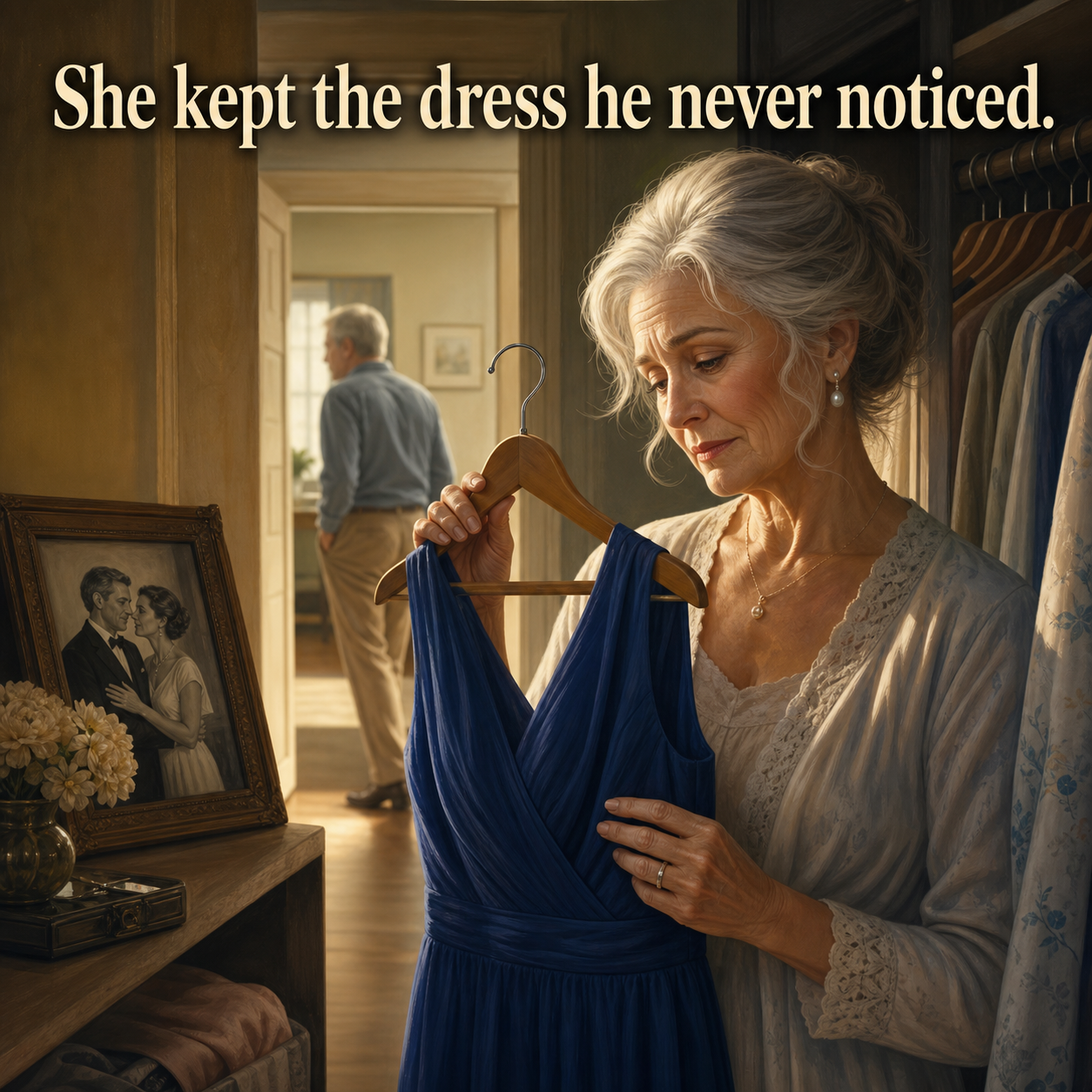 She Kept the Dress He Never Noticed